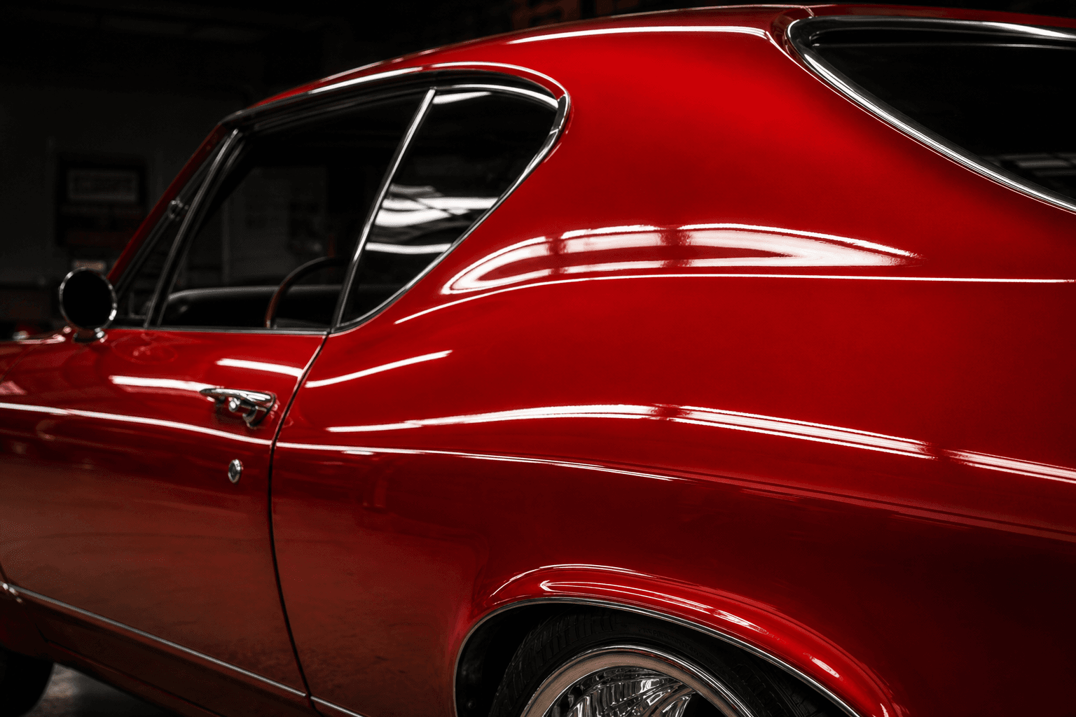 Fresh paint & chrome detail